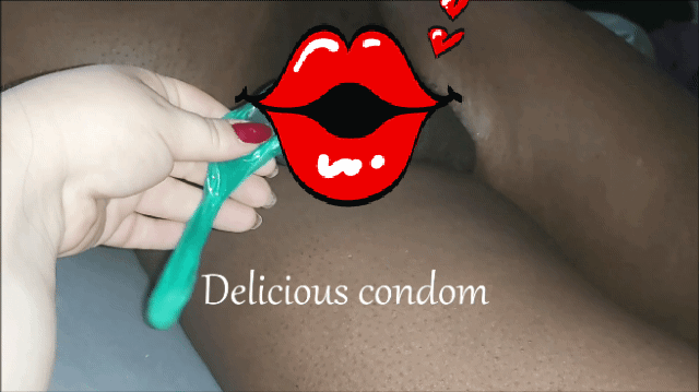 Delicious condom  UNCENSORED