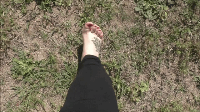 Nackte Füße
